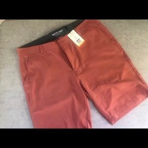 Matte Grey Golf wayfarer sienna flat front shorts
